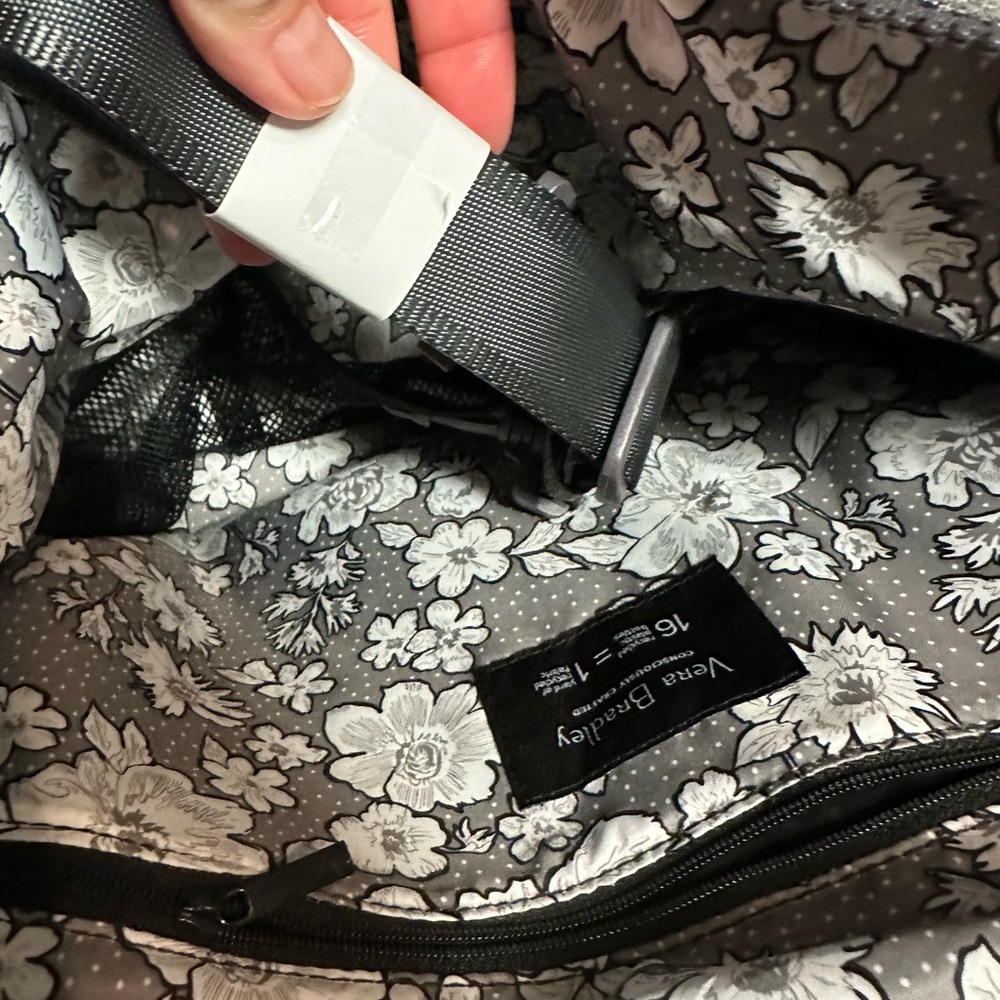 Vera Bradley Gray Reactive Tote - Picture 4 of 7